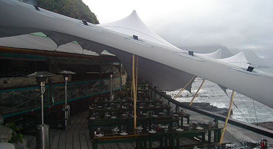 Stretch Tent Safety Features